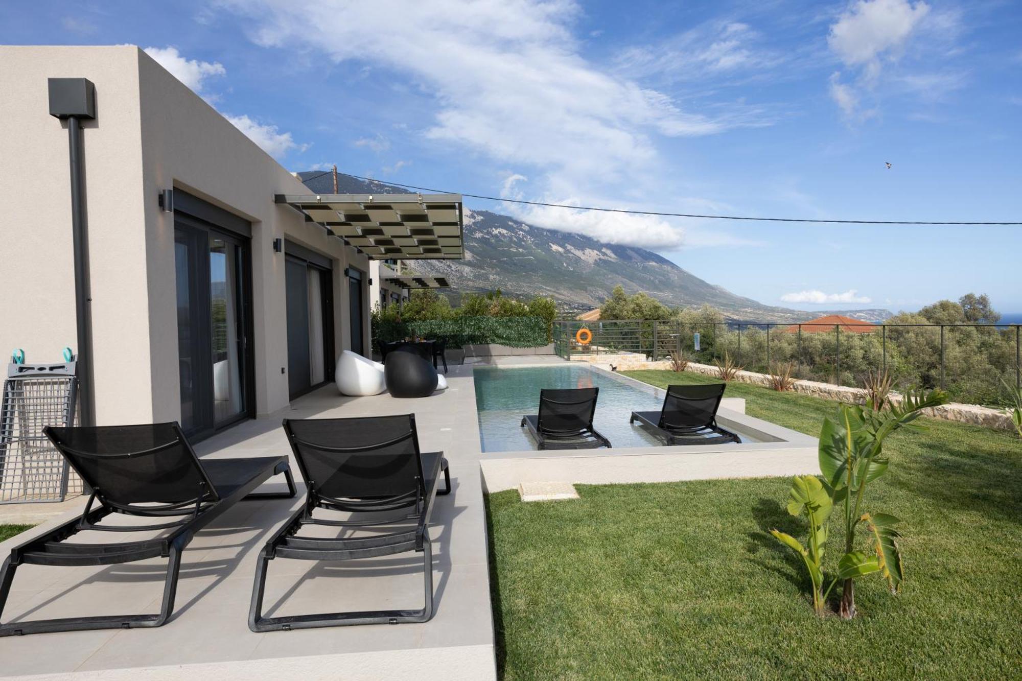 Gem Villas Luxury Sea View Karavádhos Exteriér fotografie