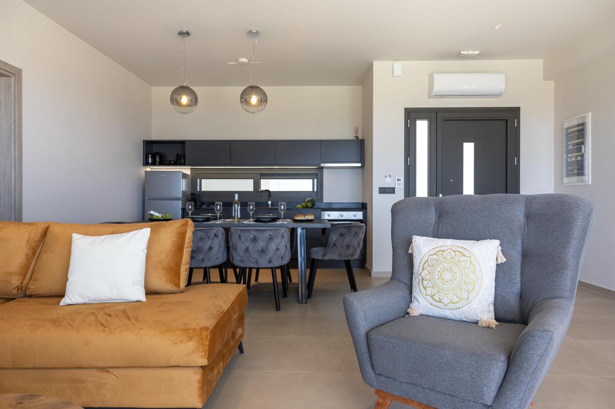 Gem Villas Luxury Sea View Karavádhos Exteriér fotografie