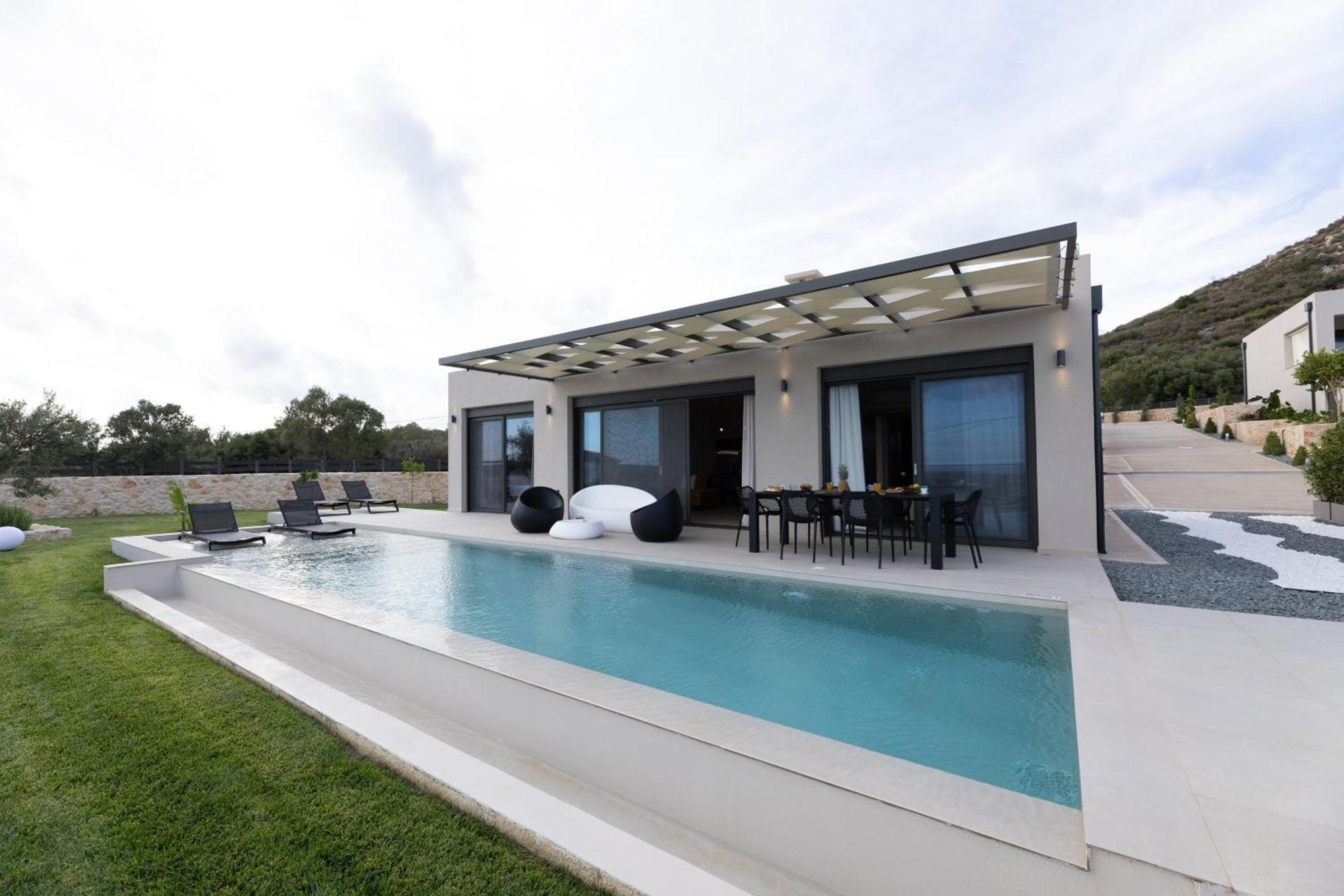 Gem Villas Luxury Sea View Karavádhos Exteriér fotografie