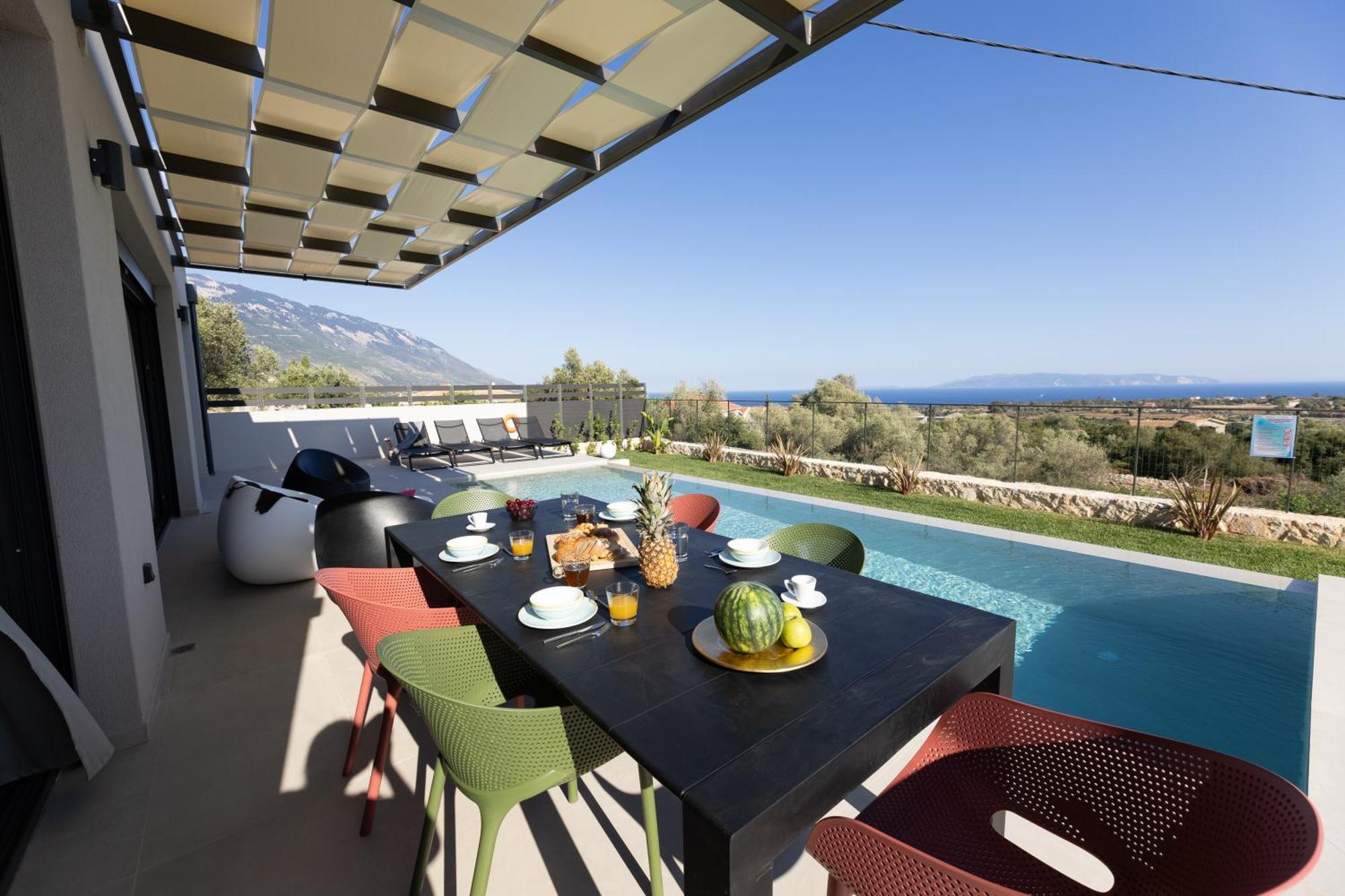 Gem Villas Luxury Sea View Karavádhos Exteriér fotografie
