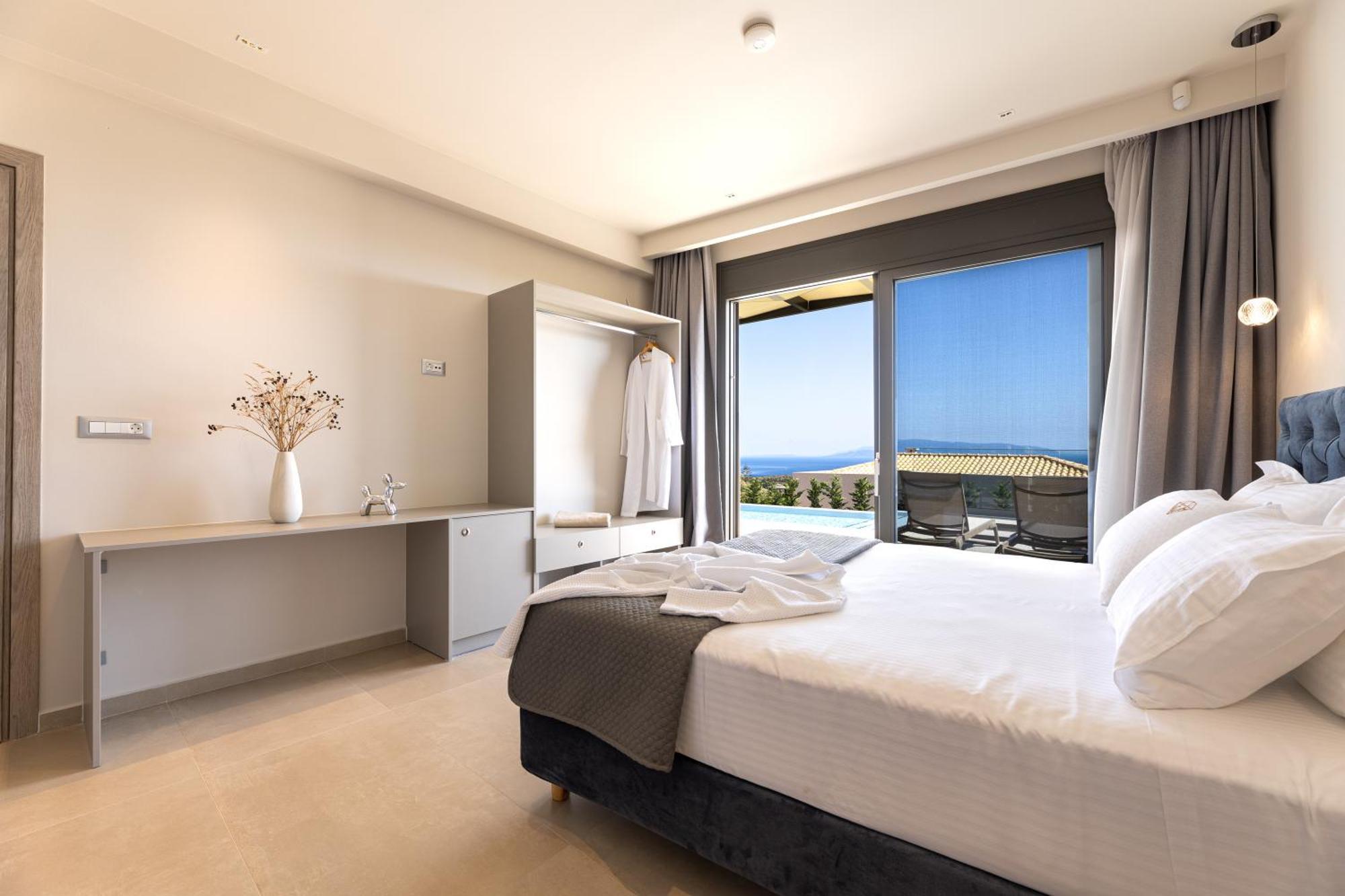 Gem Villas Luxury Sea View Karavádhos Exteriér fotografie
