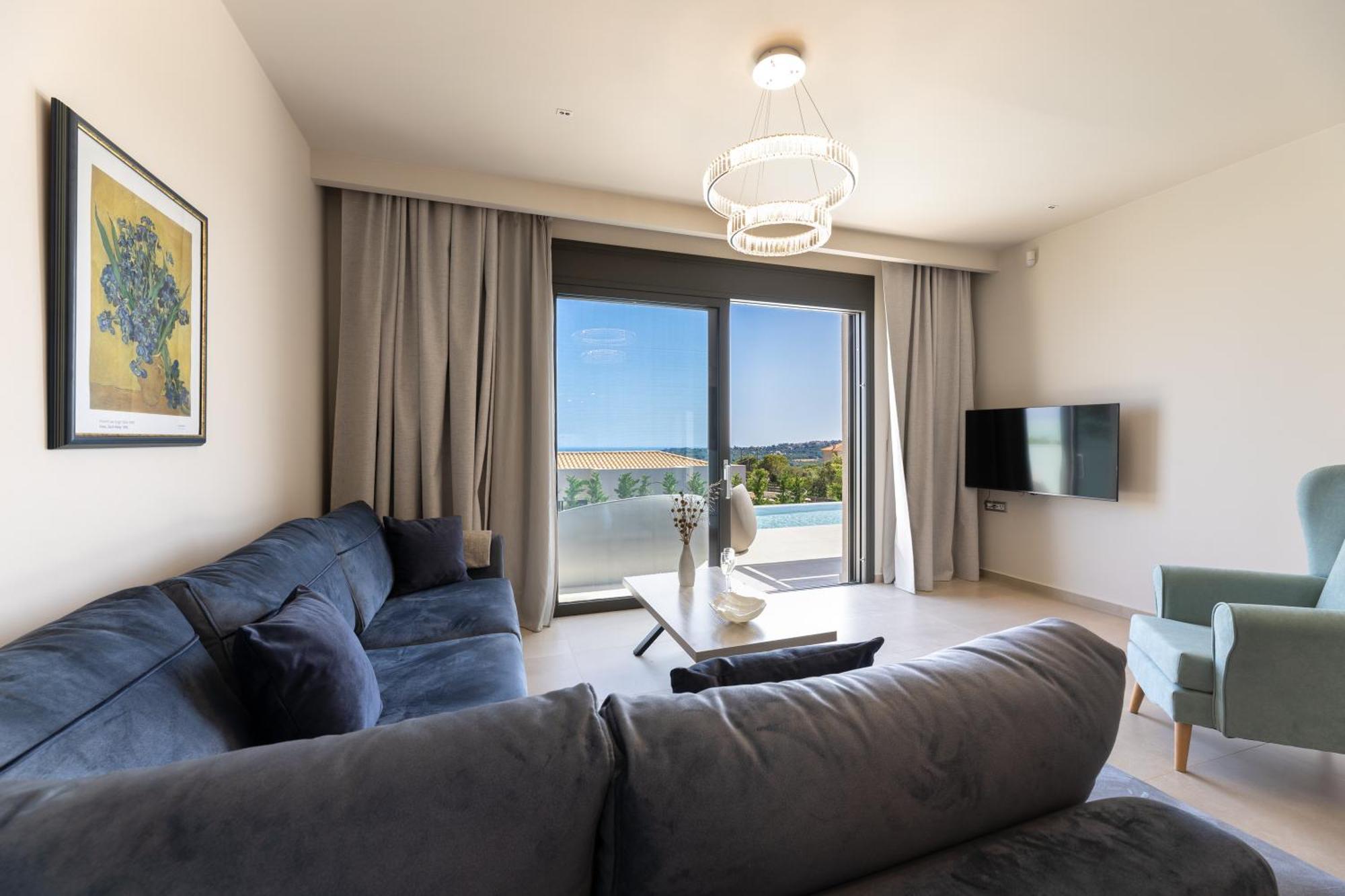 Gem Villas Luxury Sea View Karavádhos Exteriér fotografie