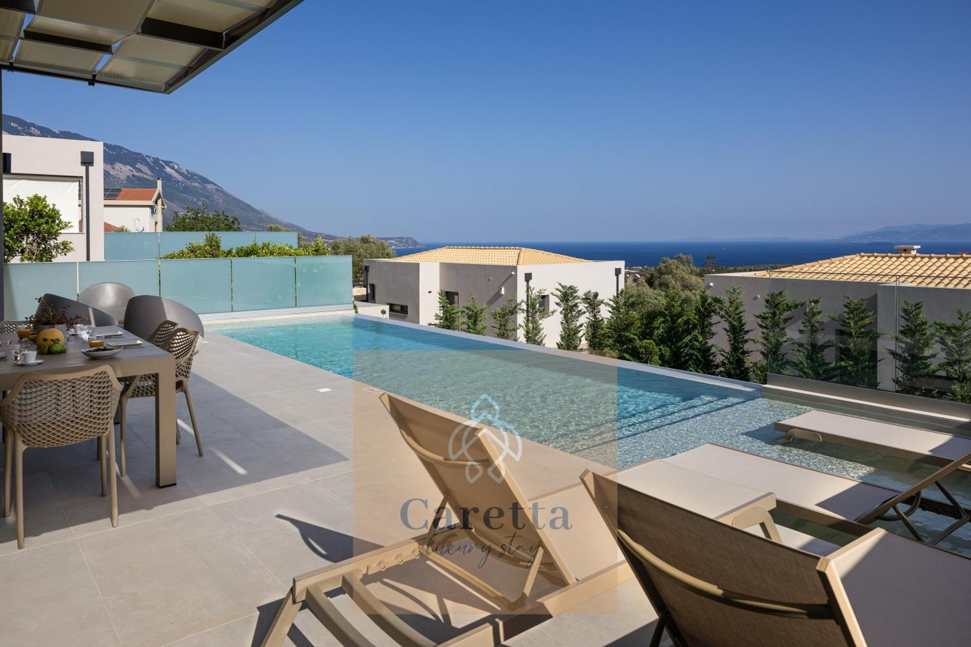 Gem Villas Luxury Sea View Karavádhos Exteriér fotografie