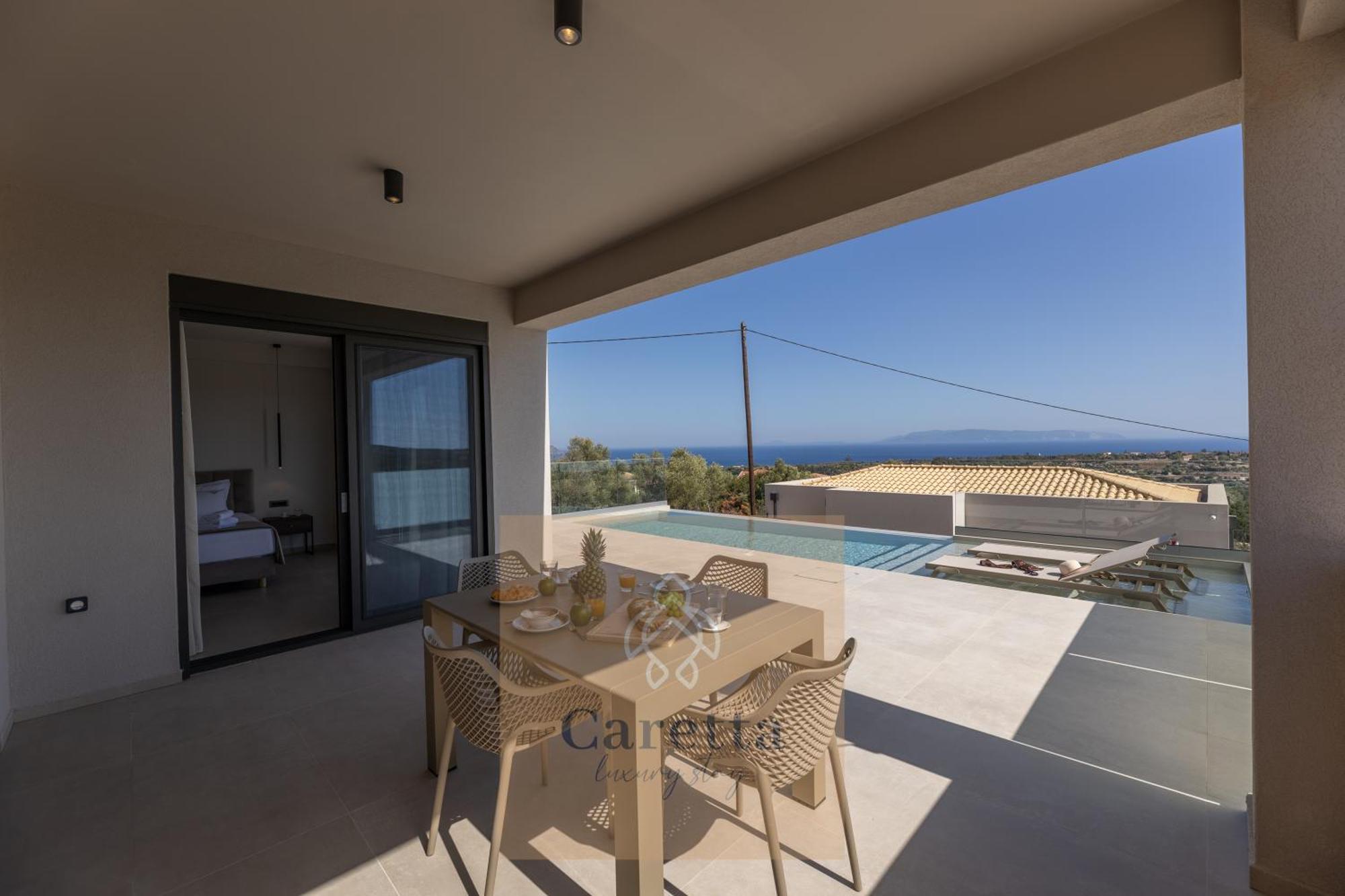 Gem Villas Luxury Sea View Karavádhos Exteriér fotografie