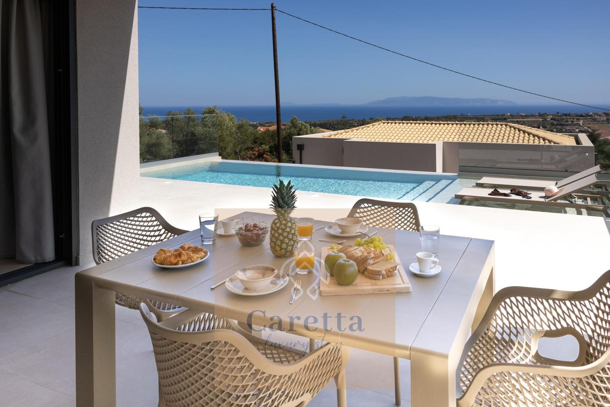 Gem Villas Luxury Sea View Karavádhos Exteriér fotografie